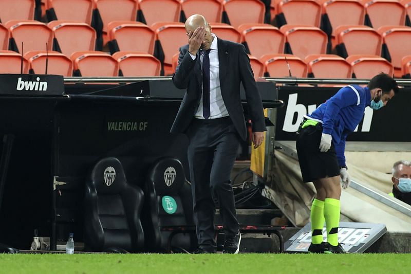 Zidane expressed his concern over Real Madrid&#039;s form