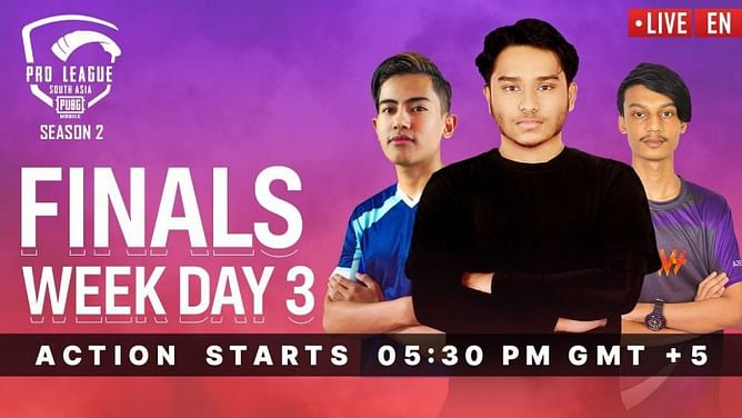PUBG Mobile: PMPL South Asia Season 2 Grand Finals day 3 standings