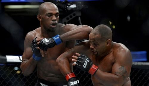 Jon Jones (left); Daniel Cormier (right)