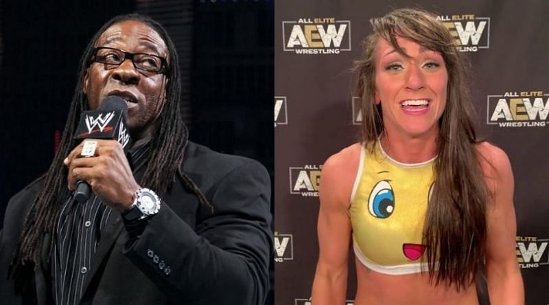 Booker T and Kylie Rae