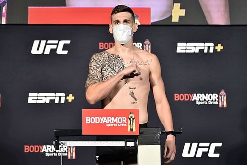 Brendan Allen gets quick rebooking against Sean Strickland at UFC Vegas 14