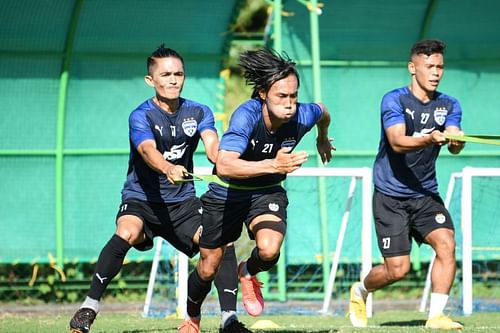 Sunil Chhetri and Udanta Singh will look to make Bengaluru FC a more threatening attacking side