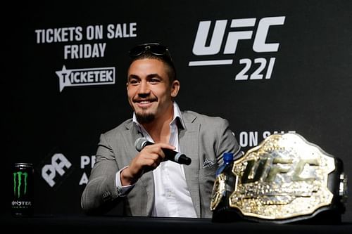 Former UFC middleweight champion Robert Whittaker 