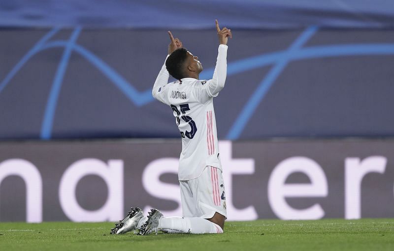 Rodrygo made a substitute appearance today