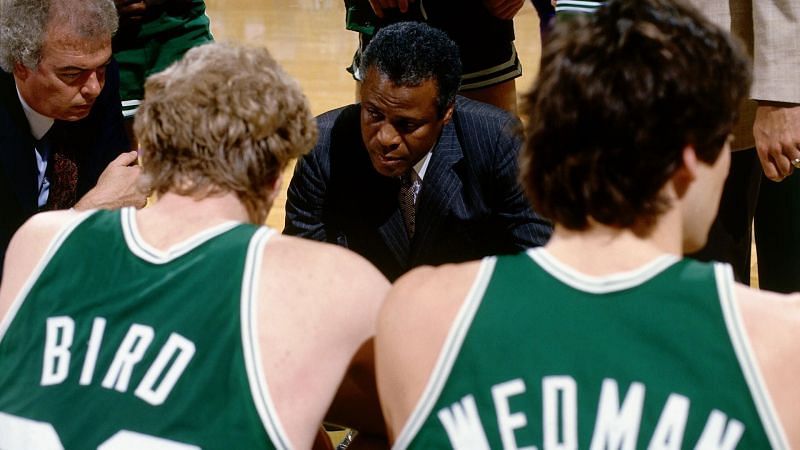 Jones coached the Celtics to two titles.