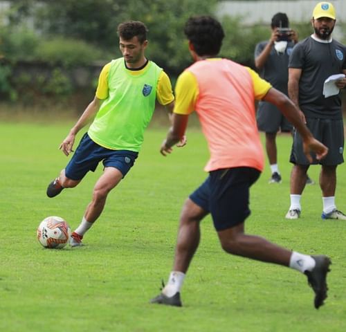 Kerala Blasters training