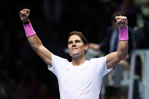 Rafael Nadal at the 2019 ATP Finals