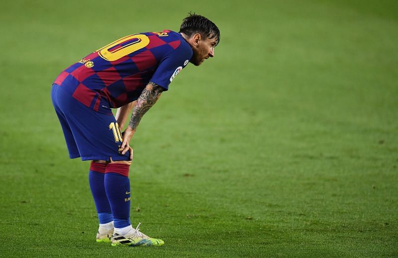 Lionel Messi of FC Barcelona&nbsp;