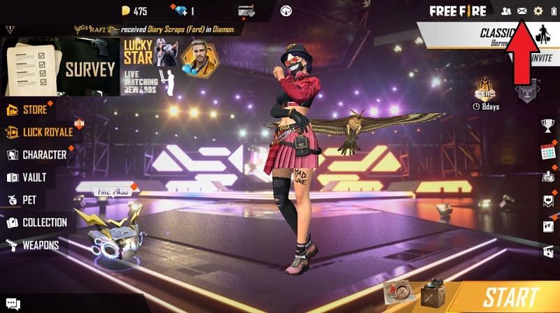 How To Redeem Free Character Emote Awards From Free Fire Esports Live India Event Ffcs