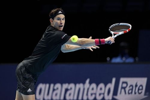 Dominic Thiem at the Nitto ATP Finals 2020