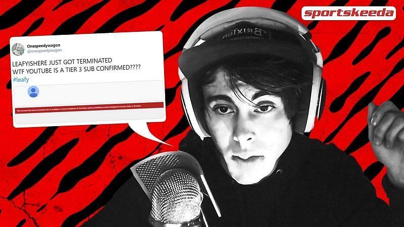 Leafy recently went on another Twitter rant against YouTube