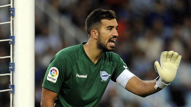 Pacheco stepped up to the plate for Alaves, making numerous vital saves against Barcelona
