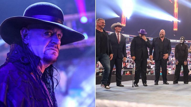Undertaker; legends at Undertaker&#039;s farewell