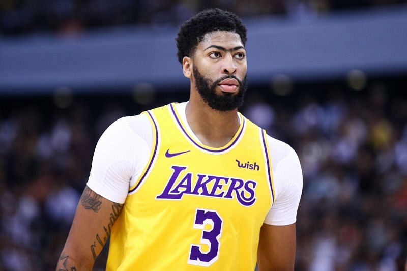 Anthony Davis of the LA Lakers