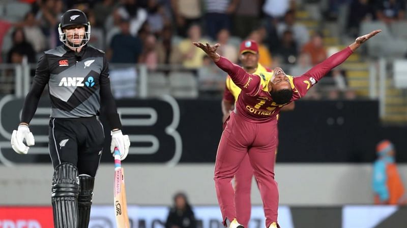 Guptill fell early in the first T20I.