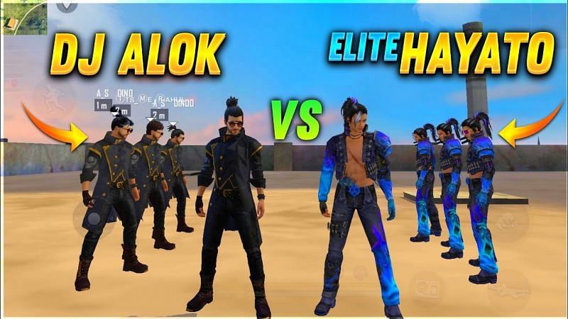 DJ Alok vs Hayato Firebrand: Comparing the abilities (Image Credits: A_S Gaming/YouTube)