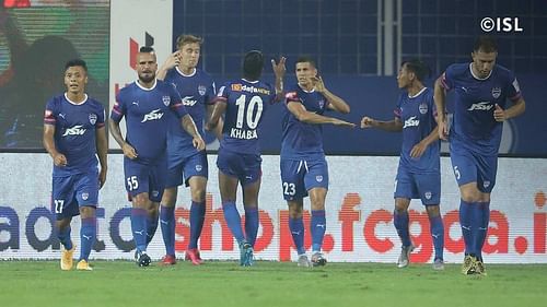 Bengaluru FC were pegged back by FC Goa in their opening ISL encounter (Credits: ISL)