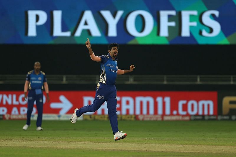 Jasprit Bumrah showed his class in a demolition of the DC batting lineup. [PC: iplt20.com]