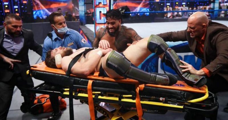 Jey Uso attacked Daniel Bryan on SmackDown.