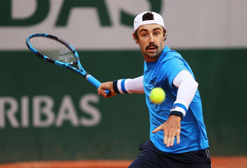 Jordan Thompson at the 2020 French Open at Roland Garros