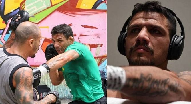 Rafael dos Anjos felicitated for a special milestone at UFC Vegas 14