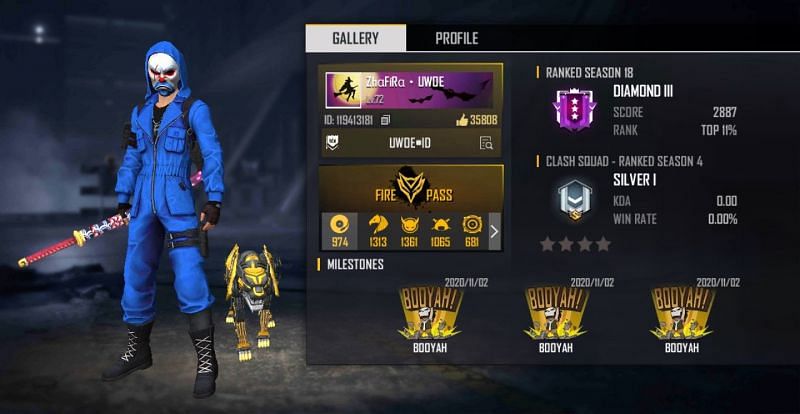 BUDI01 GAMING's Free Fire ID, stats, K/D ratio and more