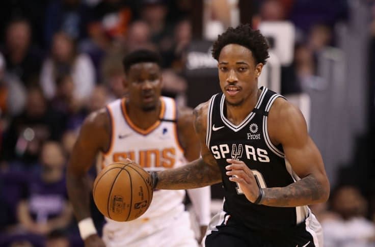 DeMar DeRozan vs Phoenix Suns