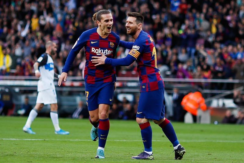 Barcelona duo Antoine Griezmann and Lionel Messi supposedly lack chemistry on and off the pitch