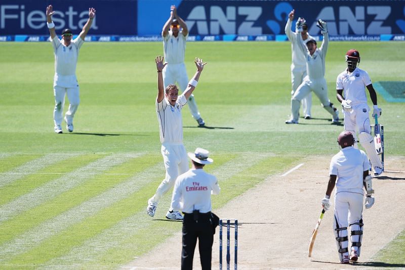 West Indies last won a Test series on New Zealand soil in 1995.