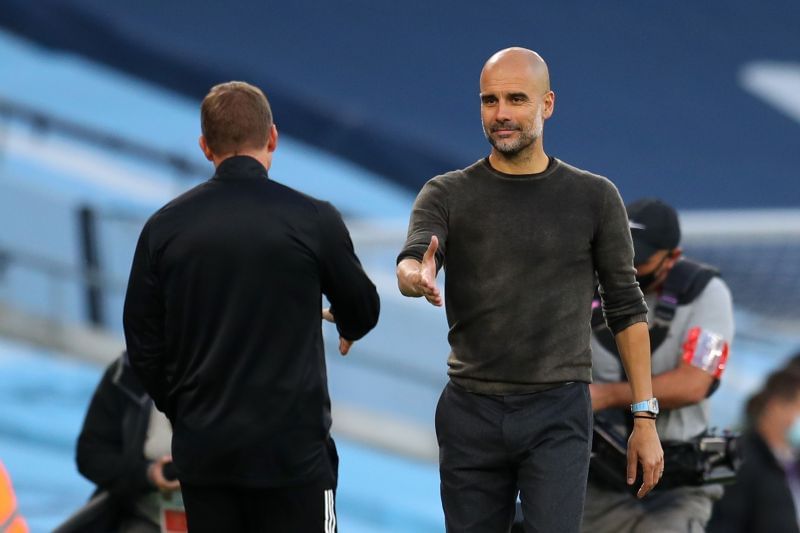 Pep Guardiola has also rubbished suggestions he could return to Barcelona