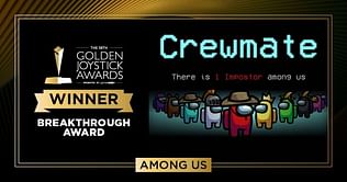 Among Us wins Golden Joystick Breakthrough Award