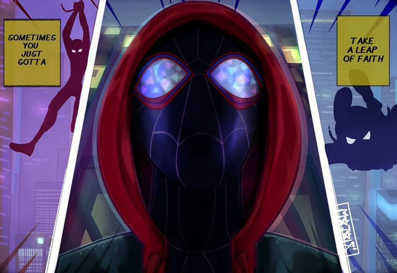 ArtStation - Spider-Man: Across The Spider-Verse - Miles (Home)