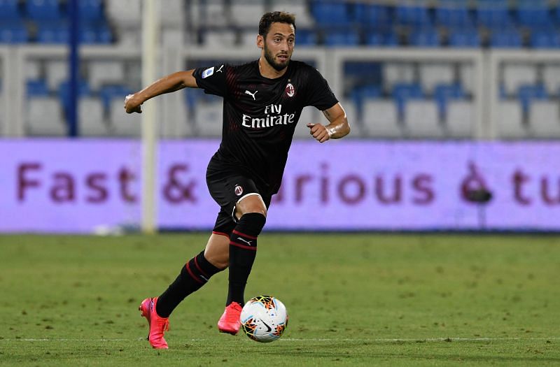 Hakan Calhanoglu is unlikely to join Manchester United next summer
