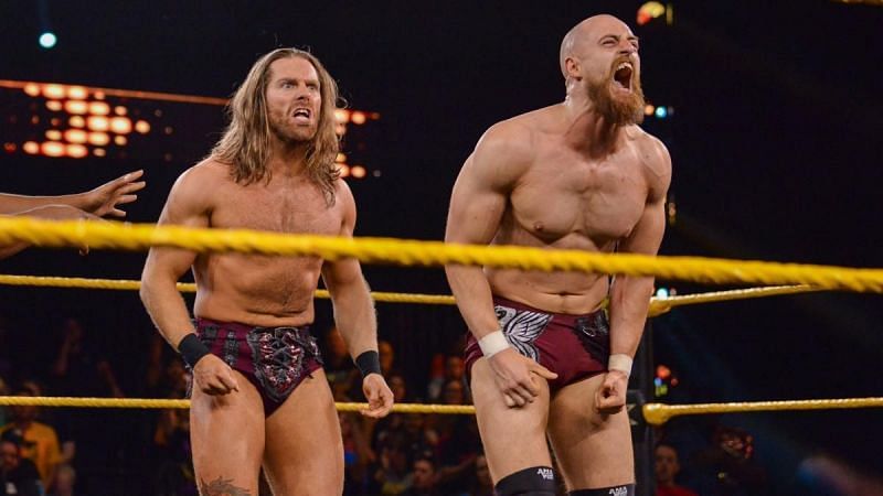 The Grizzled Young Veterans made a surprise return to WWE NXT tonight.