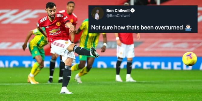 Twitter reacts as Manchester United register first Premier League home win of the season after VAR drama