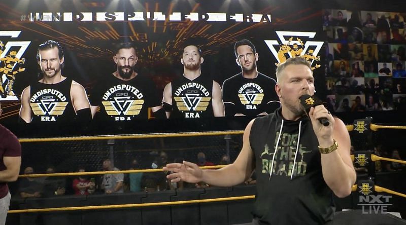 Pat McAfee insulted The Undisputed Era tonight on NXT