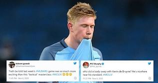 Twitter reacts as Kevin De Bruyne misses penalty in 1-1 draw against Liverpool
