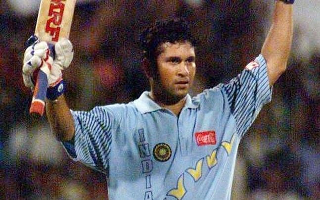 Sachin&#039;s heroics with the bat saved the day for India (Image Credit: India Today)