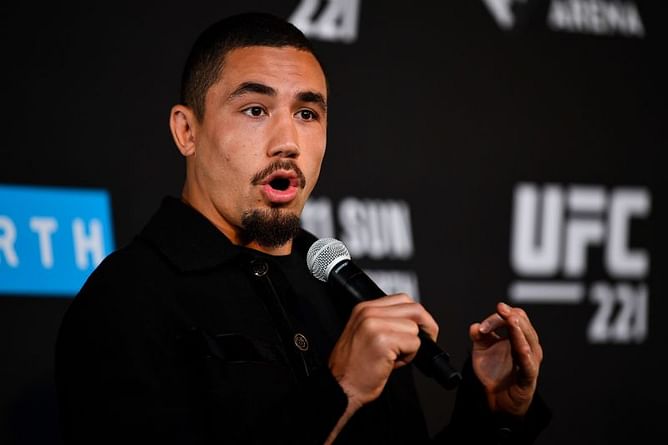 Ex-UFC middleweight champion Robert Whittaker reveals that he 'hated' Israel Adesanya's trash talk