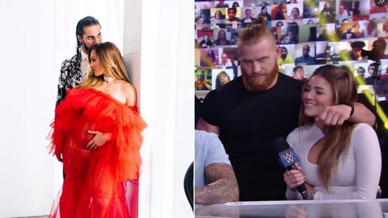 Becky Lynch recently shared photos from her first pregnancy photoshoot