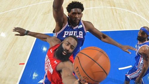 James Harden and Joel Embiid