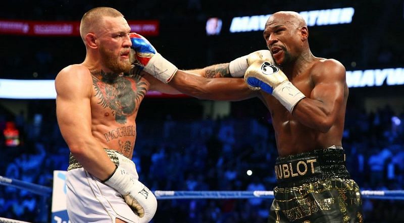 Conor McGregor and Floyd Mayweather Jr. faced one another in a professional boxing bout back in 2017