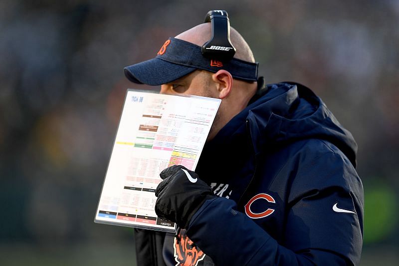 Chicago Bears coach Matt Nagy