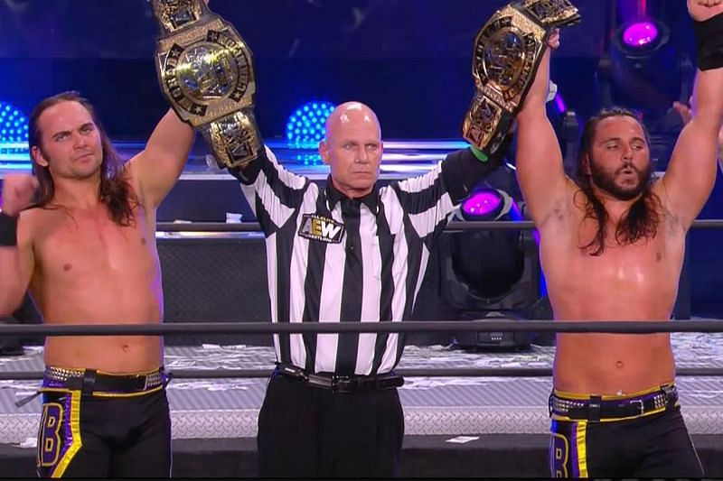 The Young Bucks finally wins the big one in an excellent match at AEW Full Gear.