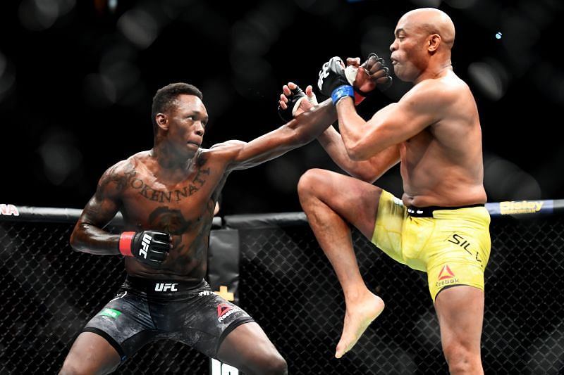 Israel Adesanya had a front-row seat to Anderson Silva&#039;s final UFC fight
