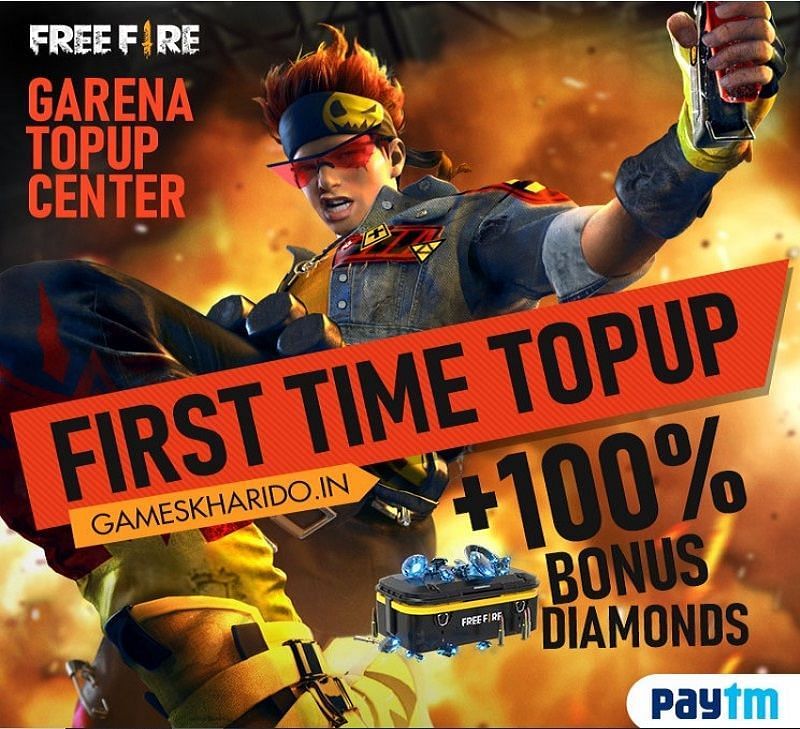 Free Fire India Top Up, Cheapest & Fastest Delivery