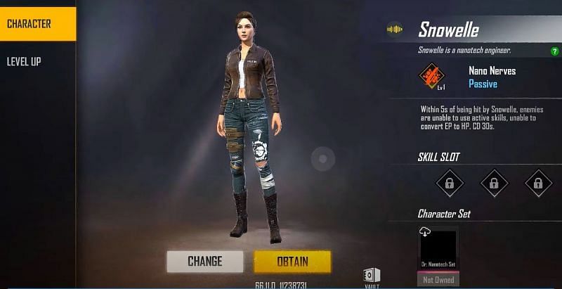Free Fire OB25 Advance Server: List of added characters