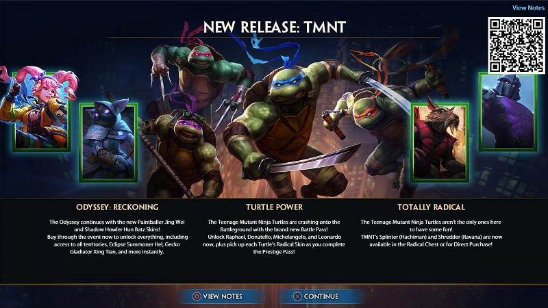 Smite receives a new TMNT themed Battle Pass