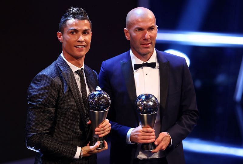 Cristiano Ronaldo and Zinedine Zidane won three Champions League with Real Madrid