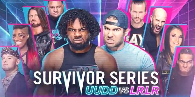 Survivor Series will also see UpUpDownDown led by Xavier Woods take on LeftRightLeftRight led by Tyler Breeze